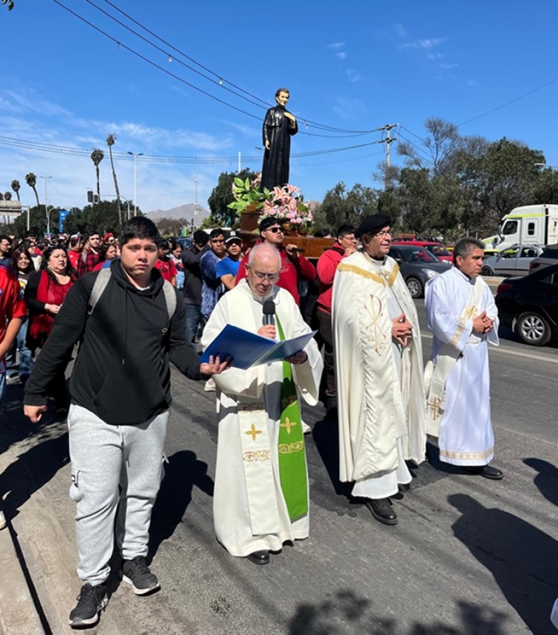 Con misa en la Catedral y procesi&oacute;n, la Comunidad Salesiana celebra el natalicio de San Juan Bosco y los 150 a&ntilde;os de la primera expedici&oacute;n a Sudam&eacute;rica