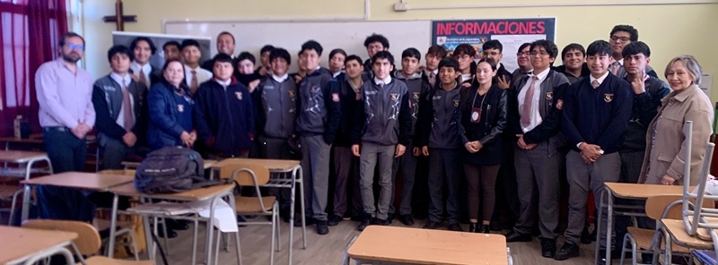 PDI realiza charlas preventivas a alumnos de Salesianos Copiapó