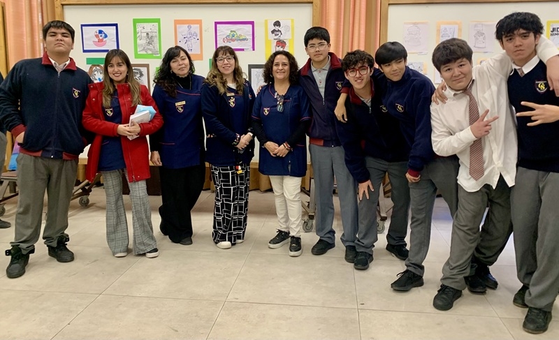 Comunidad Educativa Salesianos Copiap&oacute; celebra la semana art&iacute;stica con exposici&oacute;n de obras